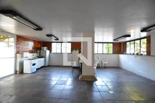 Área comum - Salão de festas de apartamento para alugar com 1 quarto, 36m² em Centro Histórico, Porto Alegre