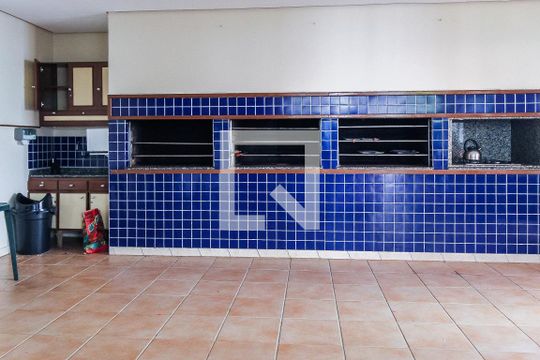 Área comum - Churrasqueira de apartamento para alugar com 1 quarto, 68m² em Jardim Carvalho, Porto Alegre
