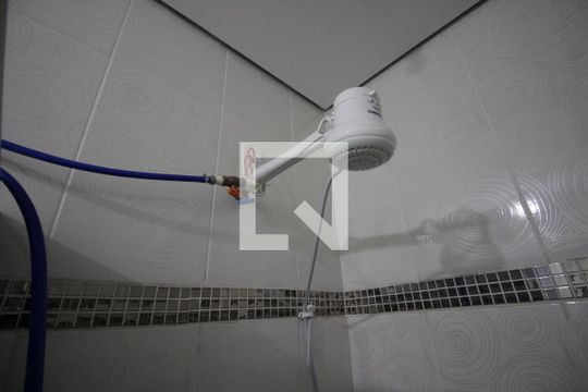 Banheiro da Suite de apartamento à venda com 3 quartos, 100m² em Jaqueline, Belo Horizonte