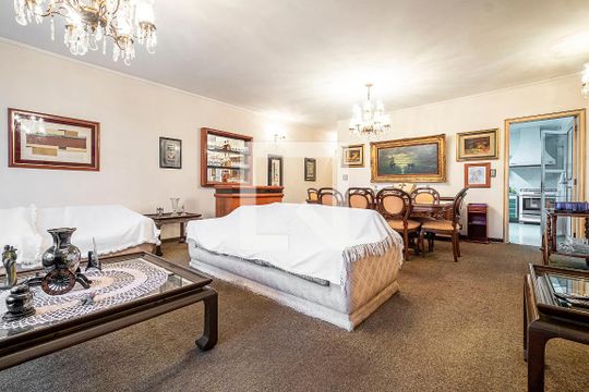 Sala de apartamento à venda com 3 quartos, 234m² em Pinheiros, São Paulo