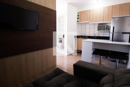 Sala de apartamento à venda com 1 quarto, 25m² em Vila Campanela, São Paulo