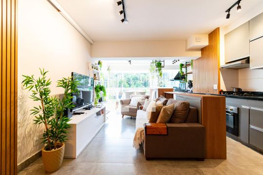 Sala de apartamento à venda com 2 quartos, 154m² em Jardim Prudência, São Paulo
