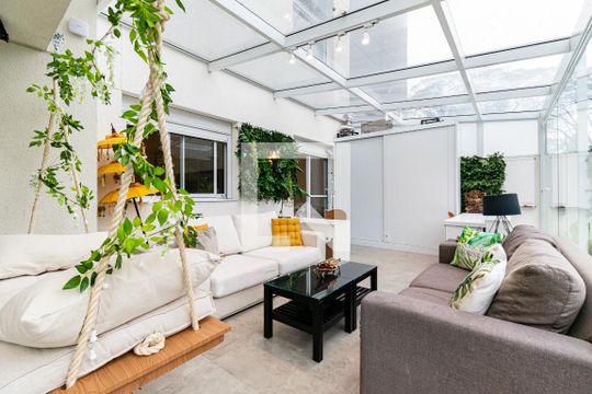 Varanda de apartamento à venda com 2 quartos, 154m² em Jardim Prudência, São Paulo
