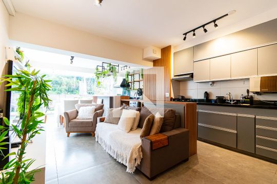 Sala de apartamento à venda com 2 quartos, 154m² em Jardim Prudência, São Paulo