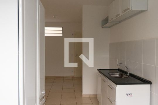 Cozinha e Lavanderia de apartamento para alugar com 2 quartos, 60m² em Jardim Heitor Rigon, Ribeirão Preto