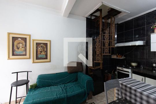 Sala/Cozinha de casa à venda com 1 quarto, 38m² em Cidade Antônio Estevão de Carvalho, São Paulo