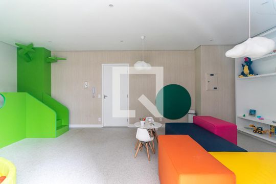 Área Comum - Brinquedoteca de apartamento para alugar com 2 quartos, 38m² em Jardim Taquaral, São Paulo