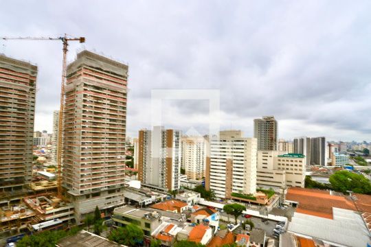 Vista da Sacada de kitnet/studio à venda com 1 quarto, 23m² em Quarta Parada, São Paulo