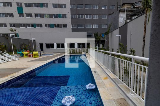 Área comum - Piscina de kitnet/studio à venda com 1 quarto, 23m² em Quarta Parada, São Paulo