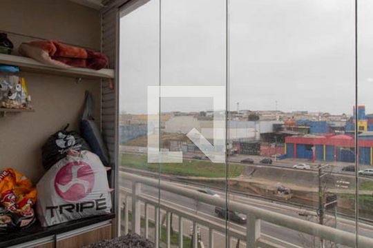 Sacada Sala de apartamento à venda com 1 quarto, 34m² em Jardim Colonial, São Paulo