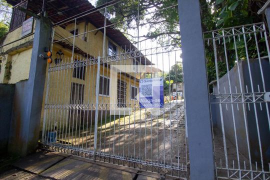 Fachada do Condomínio de casa de condomínio para alugar com 4 quartos, 400m² em Vargem Pequena, Rio de Janeiro