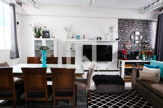 Sala de apartamento à venda com 4 quartos, 106m² em Vila Príncipe de Gales, Santo André