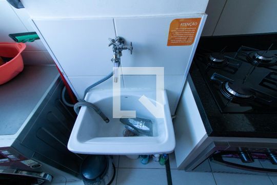 Área de Serviço de apartamento à venda com 2 quartos, 42m² em Vila Nhocune, São Paulo