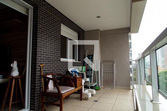 Varanda de apartamento à venda com 3 quartos, 101m² em Vila Santa Catarina, São Paulo