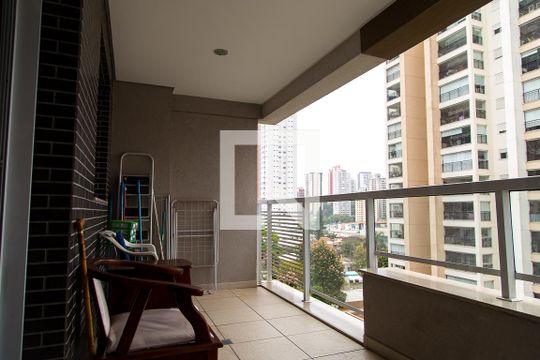 Varanda de apartamento à venda com 3 quartos, 101m² em Vila Santa Catarina, São Paulo