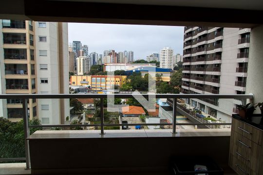 Vista da Sala de apartamento à venda com 3 quartos, 101m² em Vila Santa Catarina, São Paulo