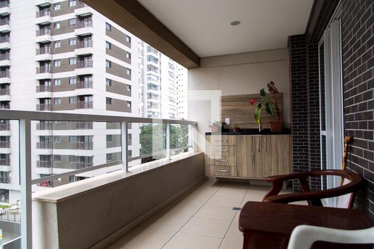 Varanda de apartamento à venda com 3 quartos, 101m² em Vila Santa Catarina, São Paulo