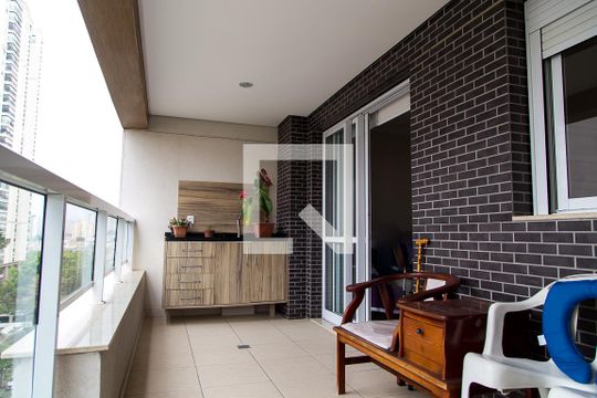 Varanda de apartamento à venda com 3 quartos, 101m² em Vila Santa Catarina, São Paulo