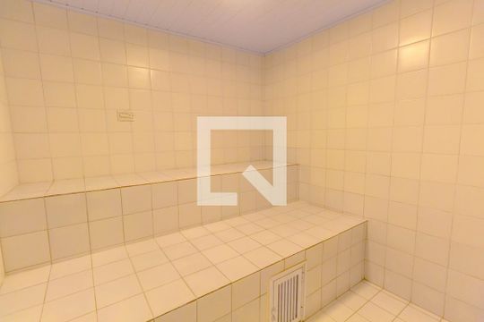 Área comum - Sauna de apartamento para alugar com 2 quartos, 86m² em Canto do Forte, Praia Grande