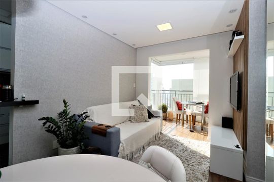 Sala de apartamento para alugar com 2 quartos, 52m² em Vila da Saúde, São Paulo