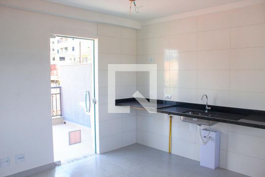Cozinha/Sala de apartamento à venda com 2 quartos, 34m² em Vila Mazzei, São Paulo