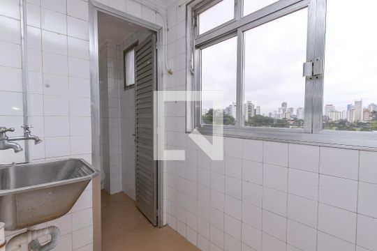 Área de Serviço de apartamento para alugar com 2 quartos, 78m² em Brooklin Paulista, São Paulo