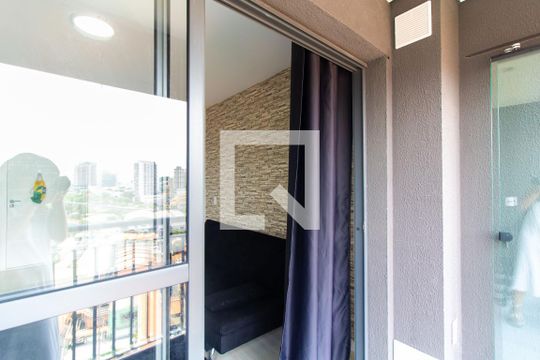 Varanda do Studio de kitnet/studio à venda com 1 quarto, 23m² em Vila Esperança, São Paulo