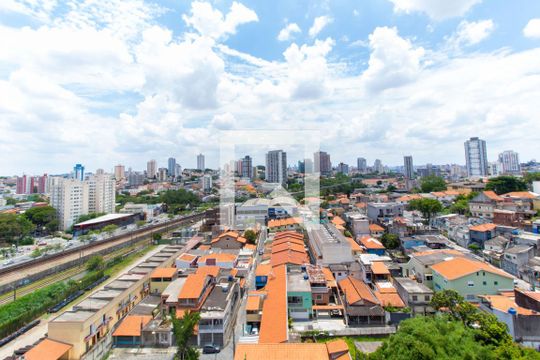 Vista da Varanda  de kitnet/studio à venda com 1 quarto, 23m² em Vila Esperança, São Paulo