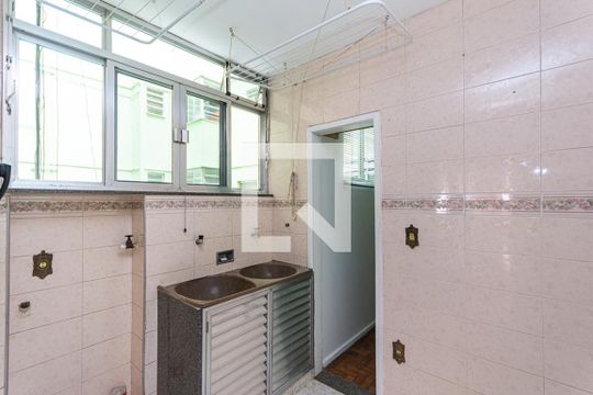 Área de Serviço de apartamento à venda com 2 quartos, 90m² em Icaraí, Niterói