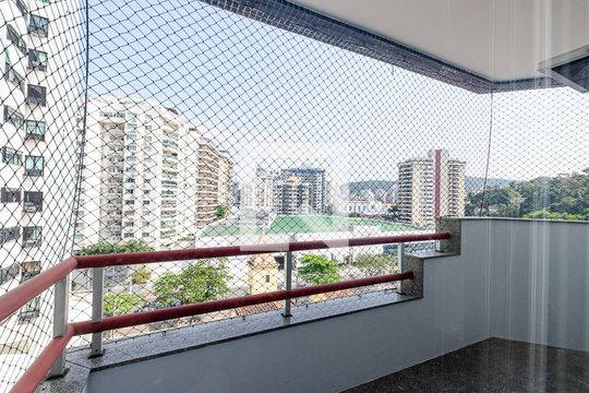 varanda da Sala  de apartamento à venda com 4 quartos, 130m² em Icaraí, Niterói