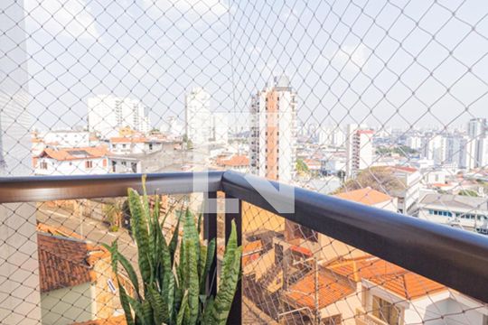 Varanda da Sala de apartamento à venda com 3 quartos, 90m² em Vila Maria Alta, São Paulo