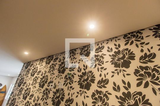 Detalhe Sala de casa de condomínio à venda com 7 quartos, 420m² em Residencial Tres (alphaville), Santana de Parnaíba