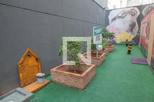 Área comum de kitnet/studio à venda com 1 quarto, 30m² em Vila Cordeiro, São Paulo