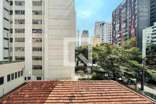 Vista de apartamento à venda com 2 quartos, 77m² em Vila Olímpia, São Paulo
