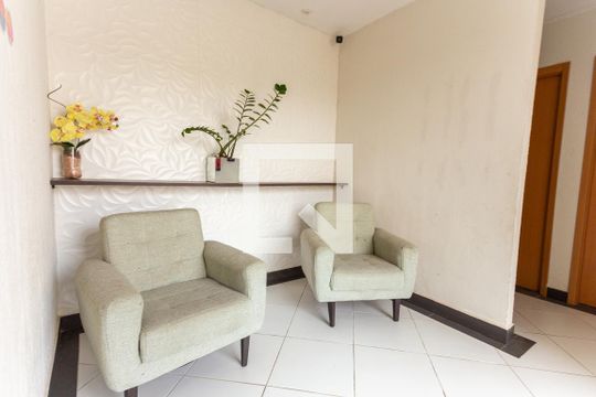 Hall de Entrada de apartamento à venda com 2 quartos, 40m² em Rondônia, Novo Hamburgo