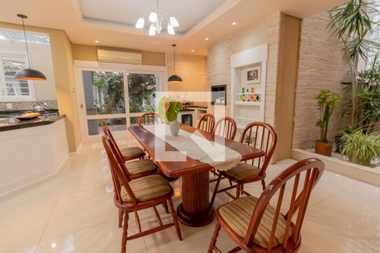 Sala de Jantar de casa à venda com 4 quartos, 409m² em Campestre, São Leopoldo