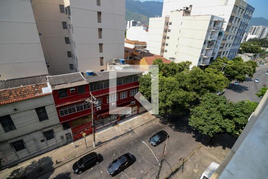 Vista da Sala de apartamento para alugar com 2 quartos, 70m² em Maracanã, Rio de Janeiro