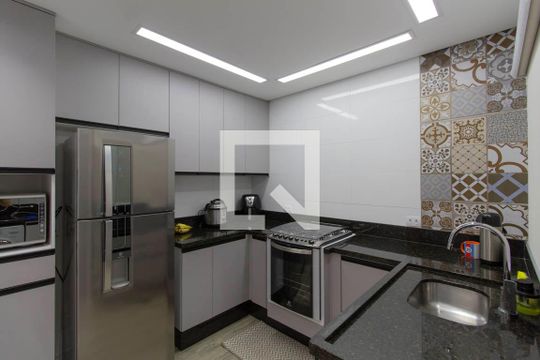 Cozinha de casa de condomínio à venda com 2 quartos, 63m² em Artur Alvim, São Paulo