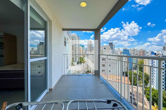 Varanda de kitnet/studio à venda com 1 quarto, 31m² em Vila Mariana, São Paulo