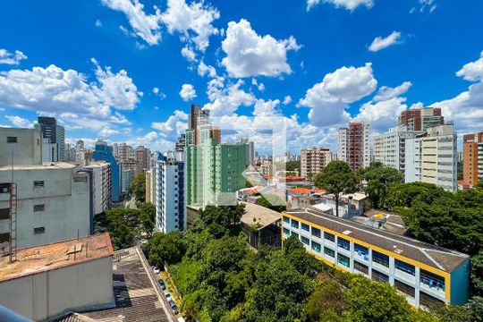 Vista da Varanda de kitnet/studio à venda com 1 quarto, 31m² em Vila Mariana, São Paulo