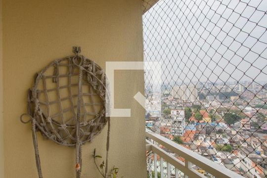 Varanda de apartamento para alugar com 2 quartos, 54m² em Parque Maria Helena, São Paulo