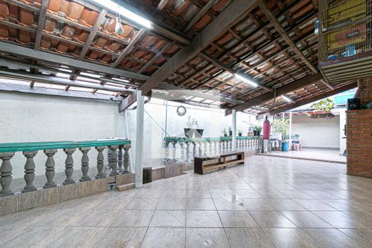 Churrasqueira de casa à venda com 3 quartos, 100m² em Jardim São Nicolau, São Paulo