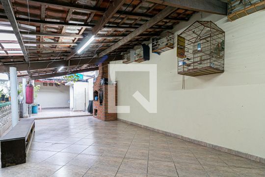 Churrasqueira de casa à venda com 3 quartos, 100m² em Jardim São Nicolau, São Paulo