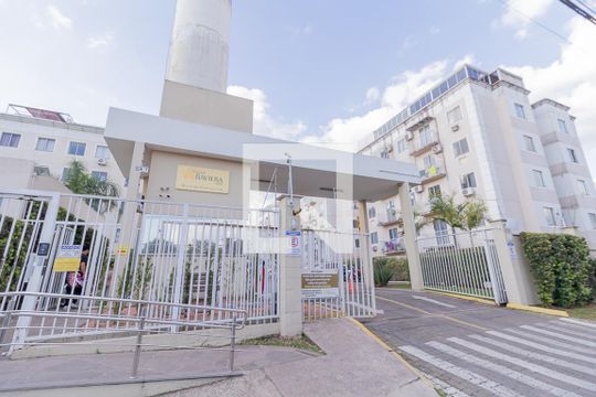 Fachada do Condomínio de apartamento para alugar com 2 quartos, 55m² em Santos Dumont, São Leopoldo