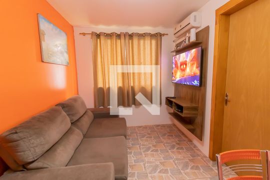 Sala de apartamento para alugar com 2 quartos, 55m² em Santos Dumont, São Leopoldo