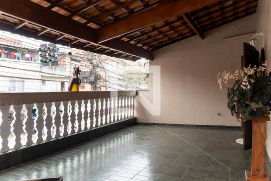 Varanda da Suíte e Quarto 2 de casa à venda com 3 quartos, 270m² em Alves Dias, São Bernardo do Campo