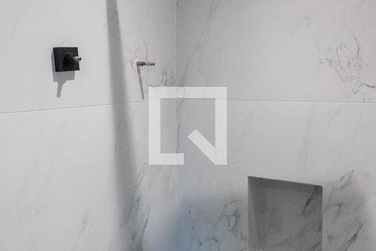Banheiro da Suíte de apartamento à venda com 1 quarto, 71m² em Pinheiros, São Paulo