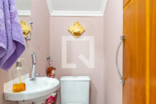 Lavabo de casa à venda com 3 quartos, 80m² em Jardim Las Vegas, Santo André