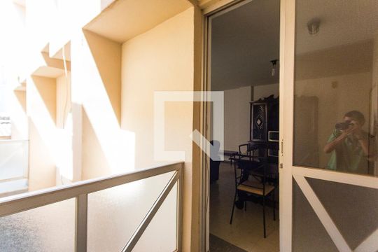 Varanda da Sala de apartamento para alugar com 1 quarto, 60m² em Nossa Senhora Aparecida, Uberlândia