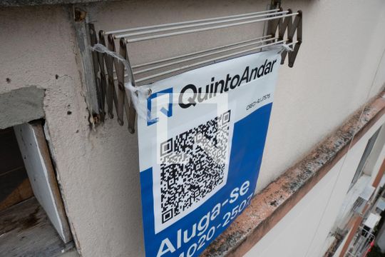placa quinto andar de apartamento para alugar com 1 quarto, 35m² em Botafogo, Rio de Janeiro